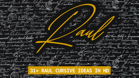Raul name signatures