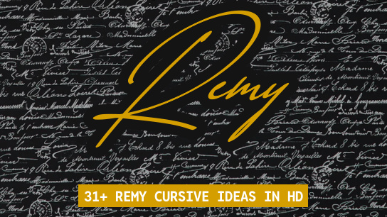 Remy name signatures