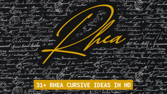 Rhea name signatures