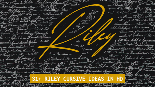 Riley name signatures
