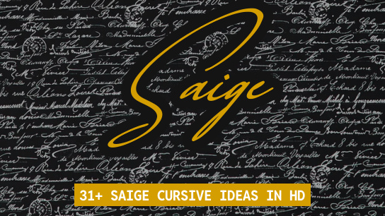 Saige name signatures