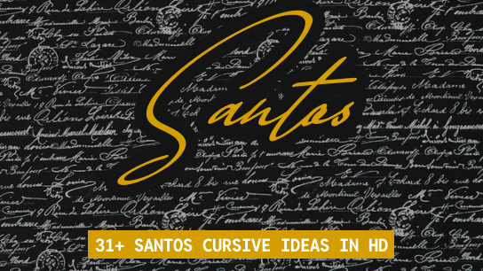 Santos name signatures