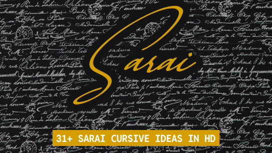 Sarai name signatures