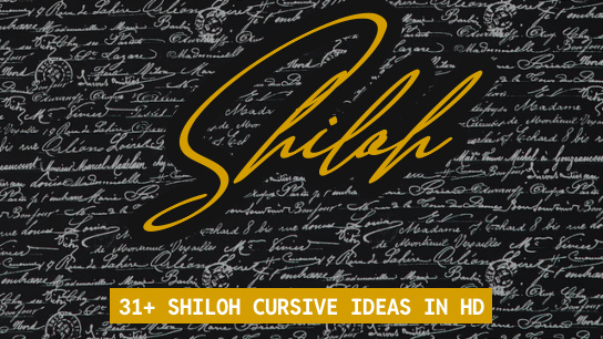 Shiloh name signatures