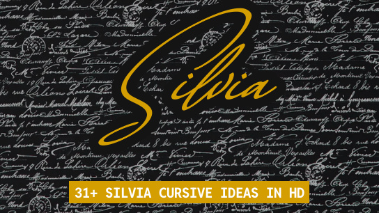 Silvia name signatures