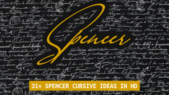 Spencer name signatures