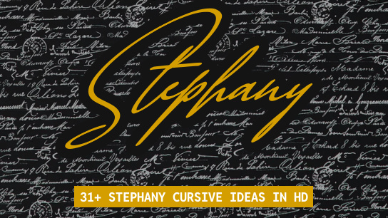 Stephany name signatures