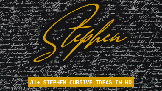 Stephen name signatures