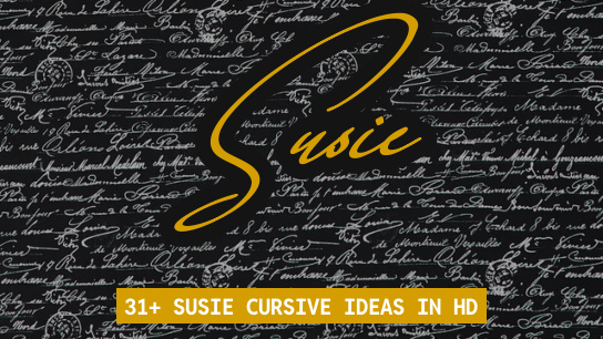 Susie name signatures