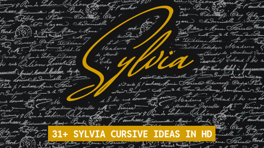 Sylvia name signatures