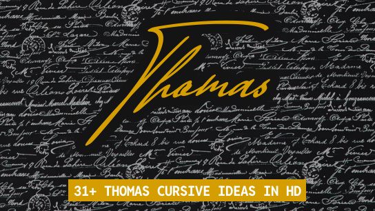 Thomas name signatures