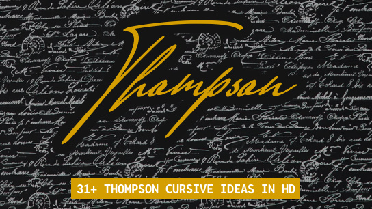 Thompson name signatures