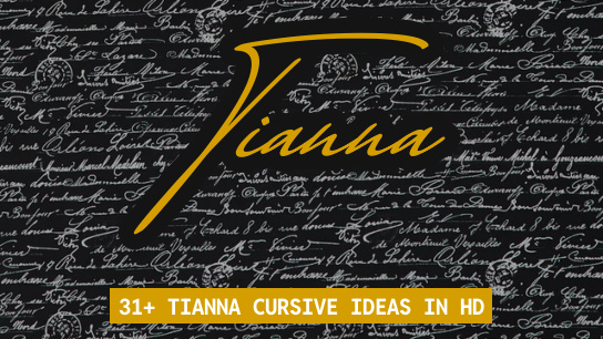 Tianna name signatures