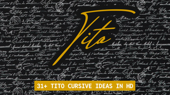 Tito name signatures