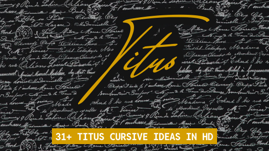 Titus name signatures