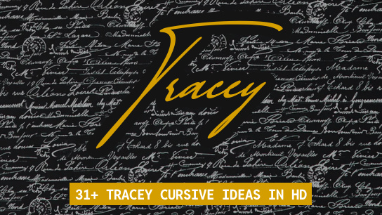 Tracey name signatures