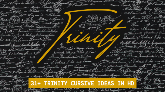 Trinity in Cursive ⚡ | 100+ Signature Ideas 2025
