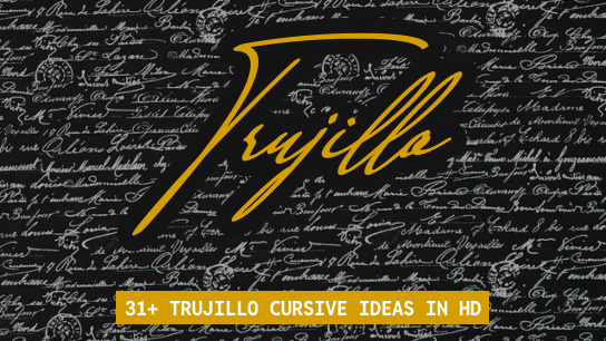 Trujillo name signatures