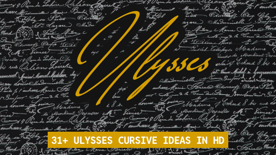 Ulysses name signatures