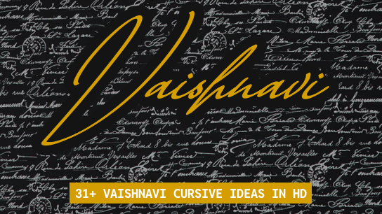 Vaishnavi name signatures