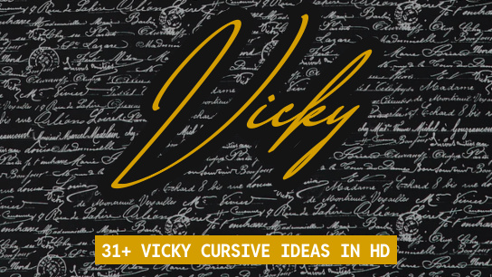Vicky name signatures