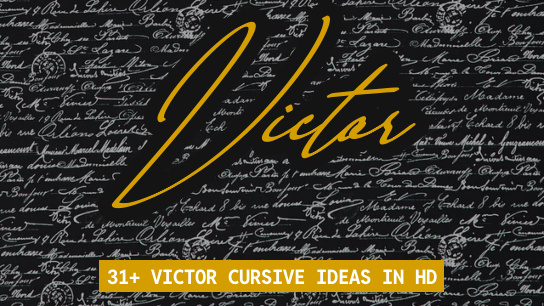 Victor name signatures