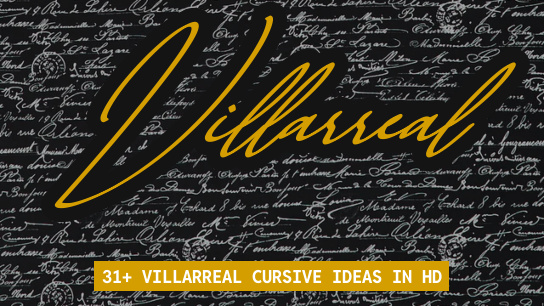 Villarreal name signatures