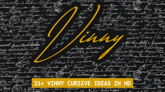 Vinny name signatures