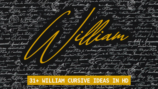 William name signatures