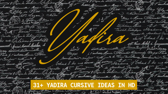 Yadira name signatures