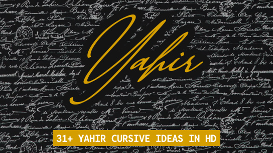 Yahir name signatures
