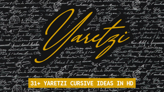 Yaretzi name signatures