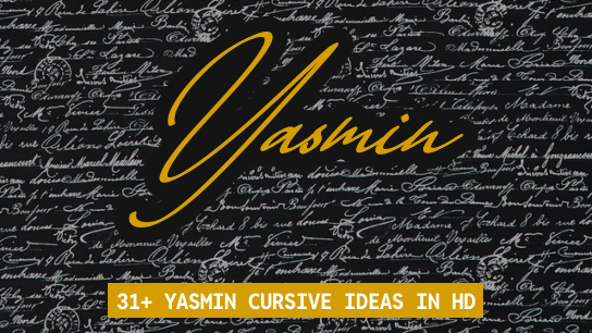 Yasmin name signatures