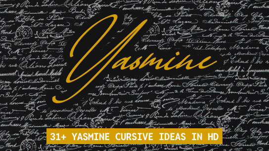 Yasmine name signatures