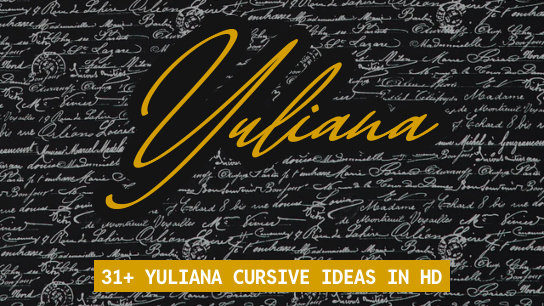 Yuliana name signatures