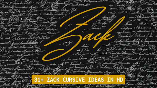 Zack name signatures