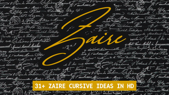 Zaire name signatures