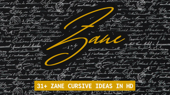 Zane name signatures