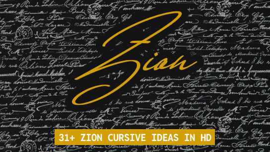 Zion name signatures